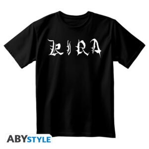 T-shirt nera “Kira” – Unisex – DEATH NOTE