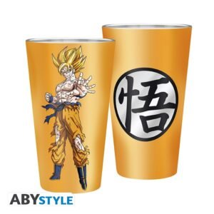 Bicchiere di vetro “Goku Super Saiyan” – DRAGON BALL Z