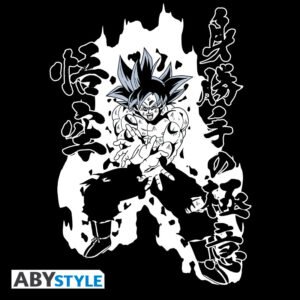 T-shirt nera “Goku UI Kamehameha” – DRAGON BALL SUPER
