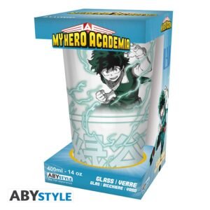 Bicchiere di vetro “Izuku & Bakugo” – MY HERO ACADEMIA