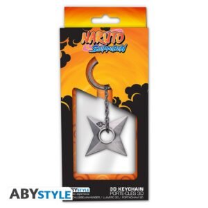 Portachiavi 3D “Shuriken Konoha” – NARUTO SHIPPUDEN