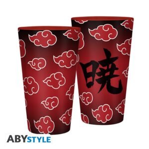 Bicchiere di vetro “Akatsuki ” – NARUTO SHIPPUDEN