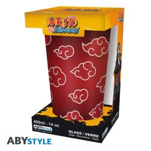 Bicchiere di vetro “Akatsuki ” – NARUTO SHIPPUDEN