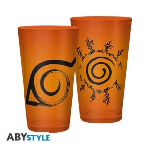 Bicchiere di vetro “Konoha & Sigillo” – NARUTO SHIPPUDEN