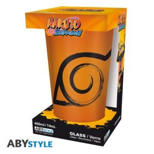 Bicchiere di vetro “Konoha & Sigillo” – NARUTO SHIPPUDEN