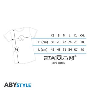 T-shirt nera “Sasuke” – Uomo – NARUTO SHIPPUDEN