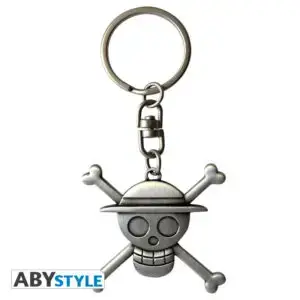 Portachiavi 3D “Jolly Roger Luffy” – ONE PIECE