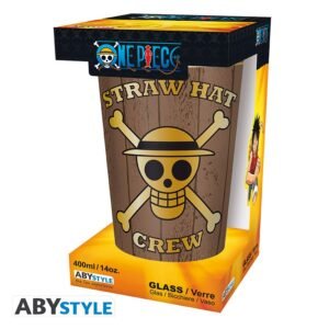 Bicchiere di vetro “Ciurma di Luffy” – ONE PIECE